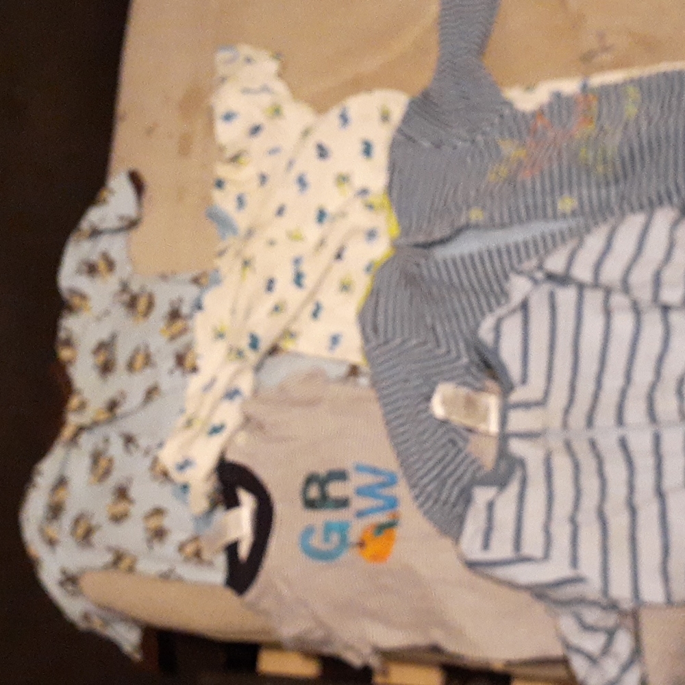 5pcs boys 3-6 months infant's pajamas sets